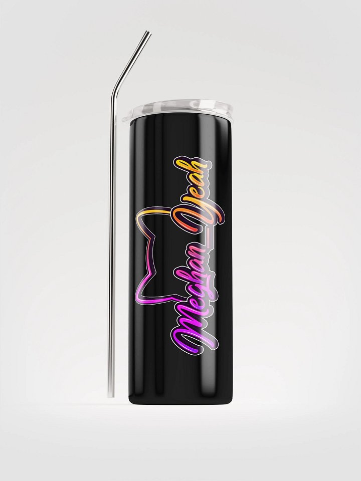 Meghan Yeah Stainless Steel Tumbler (Black) product image (1)