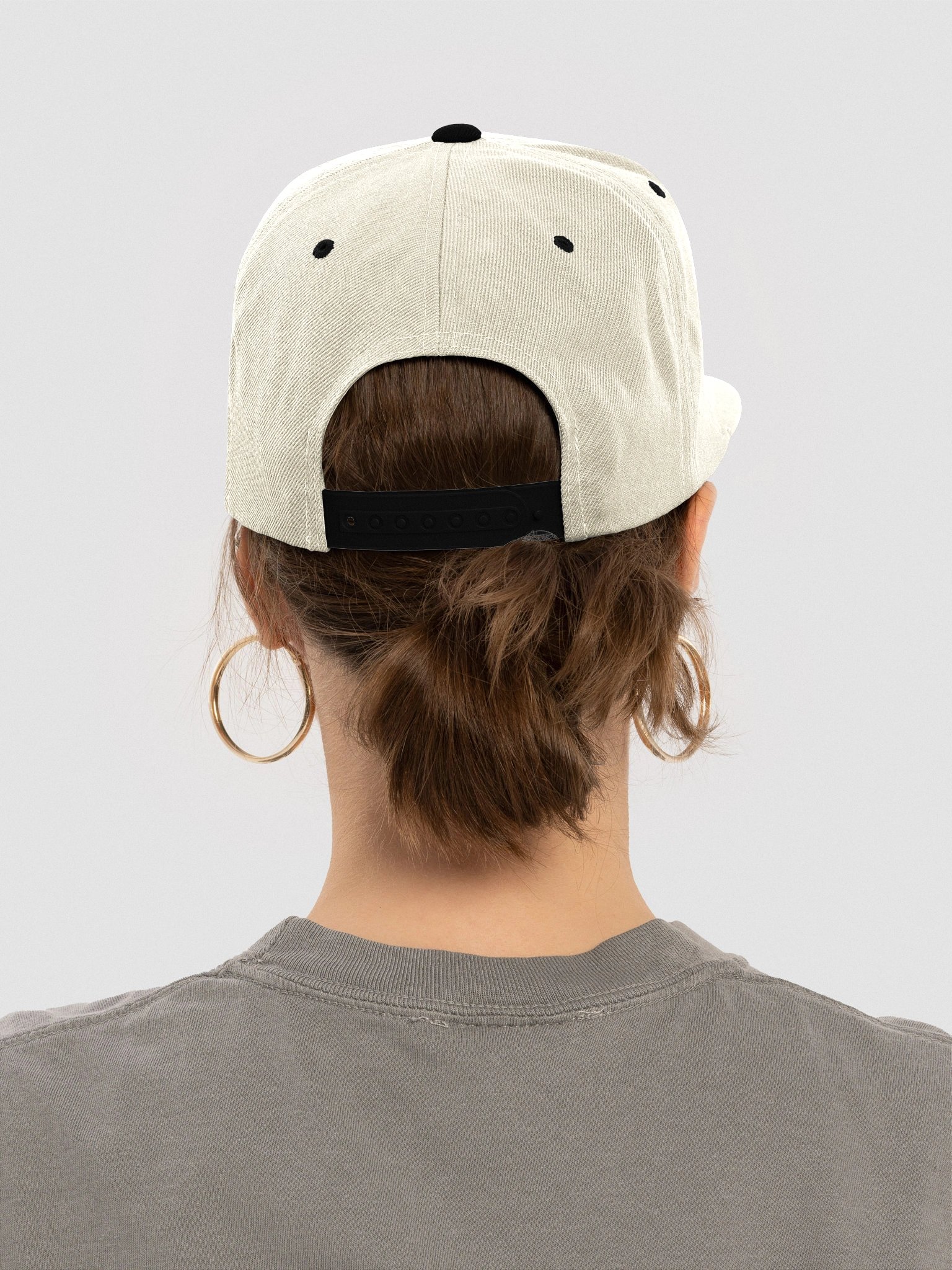 TFOT Embroidered Bold Red Hex Flat Snapback Hat product image (68)