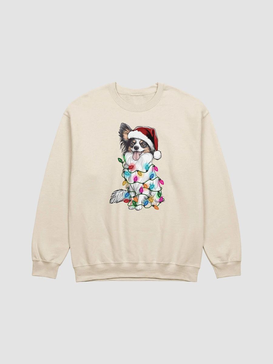 Funny Papillon(Tricolor) Christmas Sweatshirt product image (22)