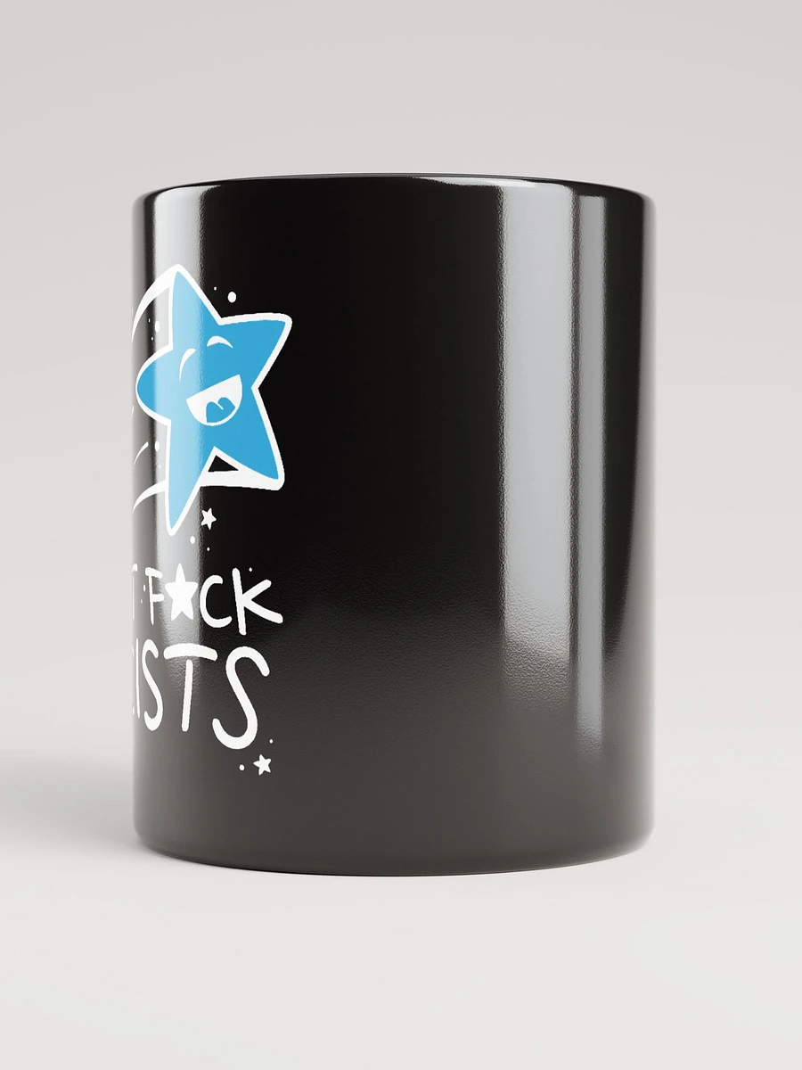 Don't F*CK Racists Mug - Blue product image (3)