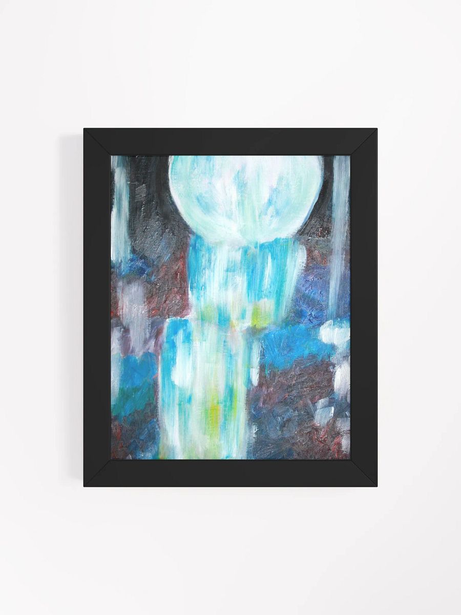 Moon Falls Framed Print product image (13)