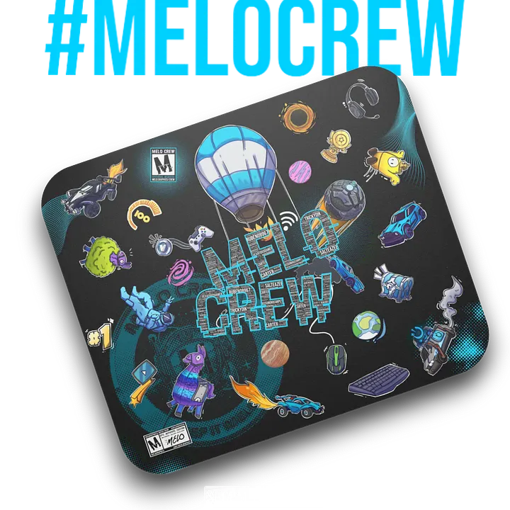 #MELOtober 2024 Personalized MELO CREW Chaos - Mouse Pad | #MadeByMELO product image (1)