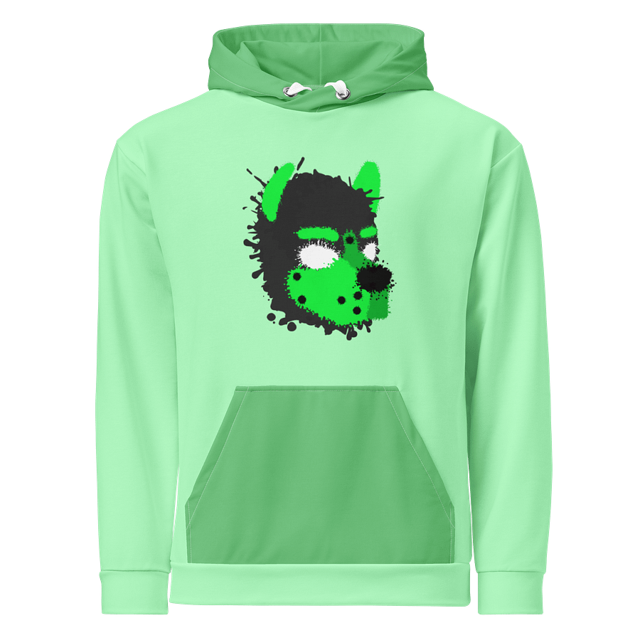Pup Splatter Hoodie - Green product image (1)