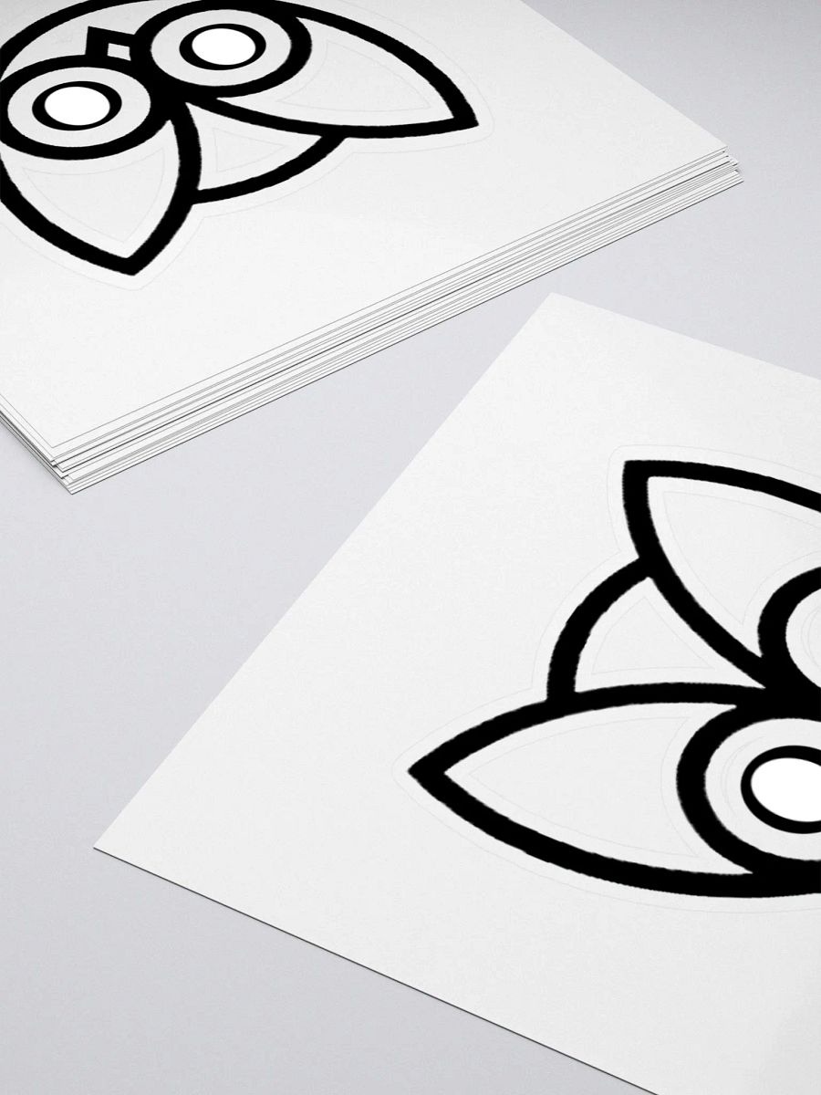 Owl logo sticker product image (4)