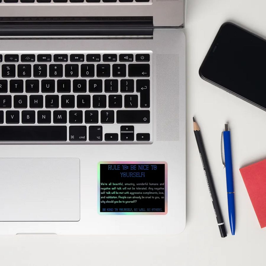 Rule 10 Holo Sticker product image (10)
