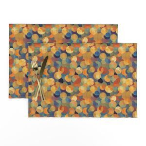 Seamless Pattern - Modern Watercolor Boho Spheres product image (9)