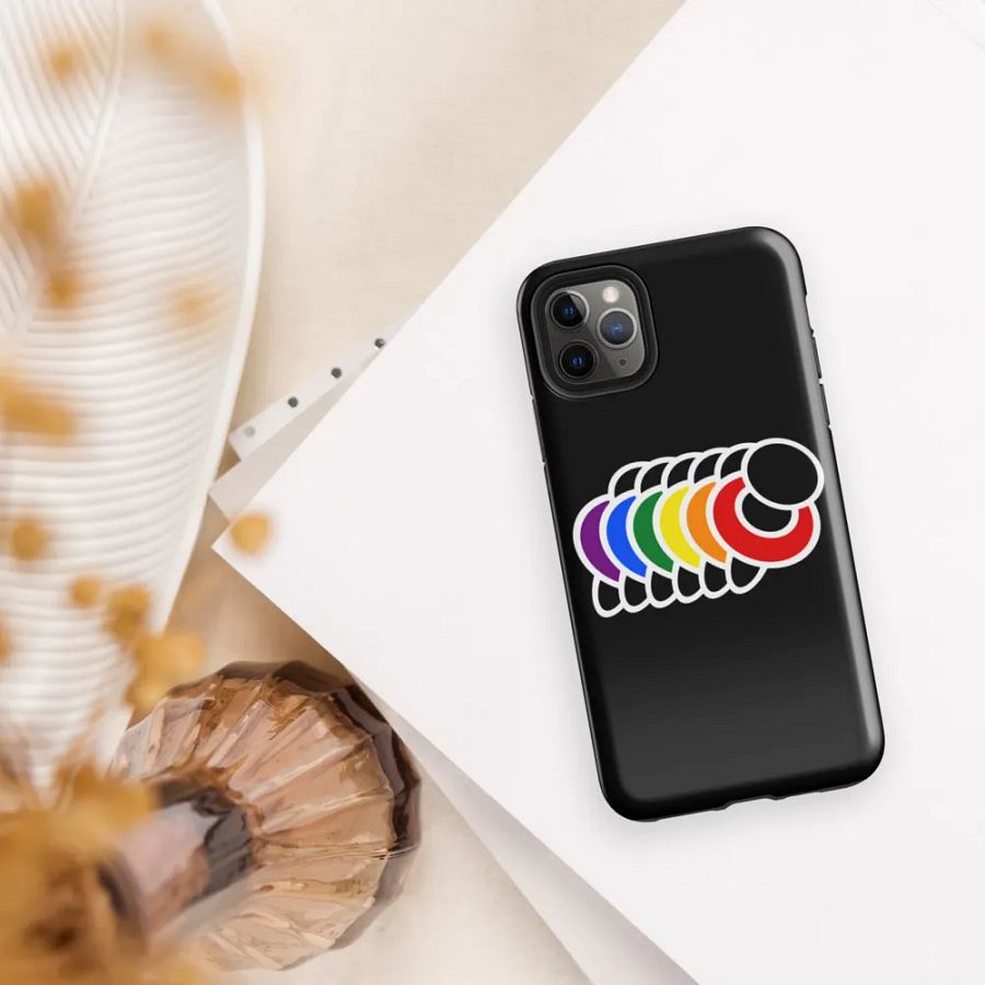 PRIDE - Rainbow Logo (iPhone Case) product image (5)
