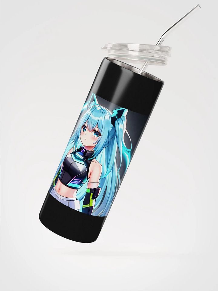 Kittah Anime Girl Tumbler Tall With Straw product image (2)