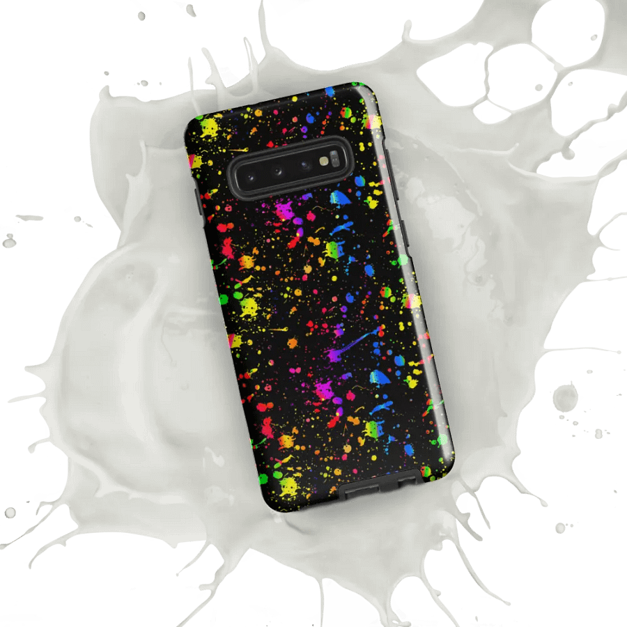 Neon Splatter Burst Tough Case for Samsung® product image (54)