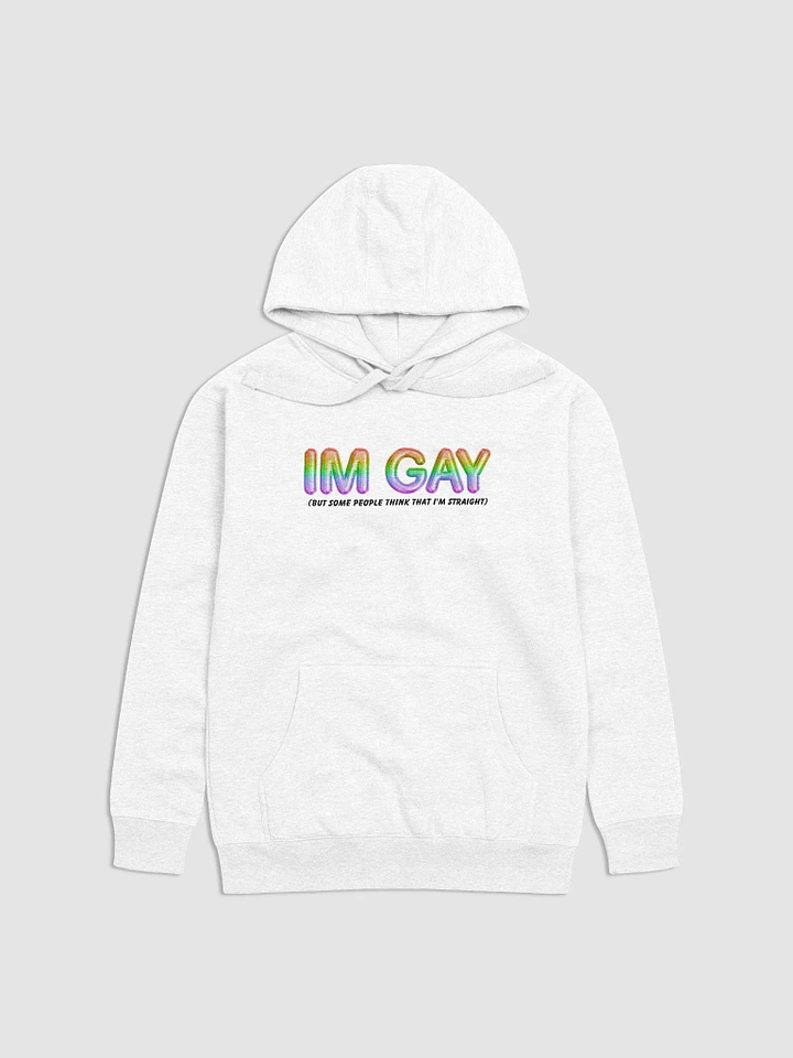 I'm Gay (but some people think that i'm straight) - Rainbow - Hoodie product image (11)