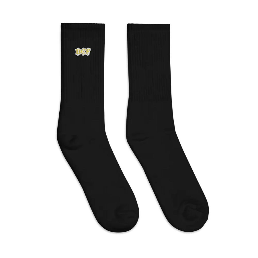 BCF Embroidered Crew Socks product image (3)