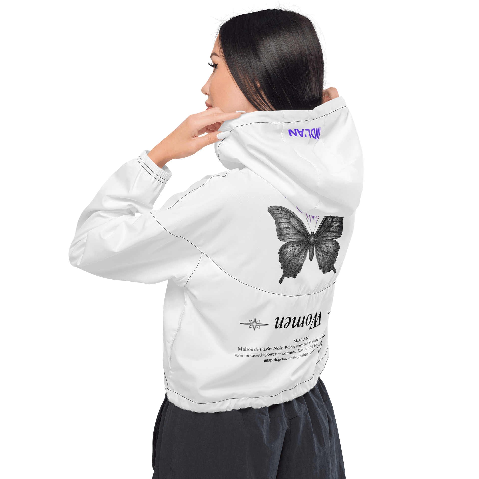 MDL'AN Butterfly Manifesto Windbreaker - Women's product image (3)