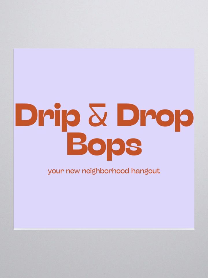 Drip & Drop Bop sticker's pack product image (2)