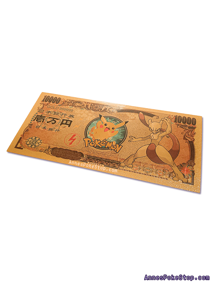 24k Banknote Collectable - Mewtwo product image (2)