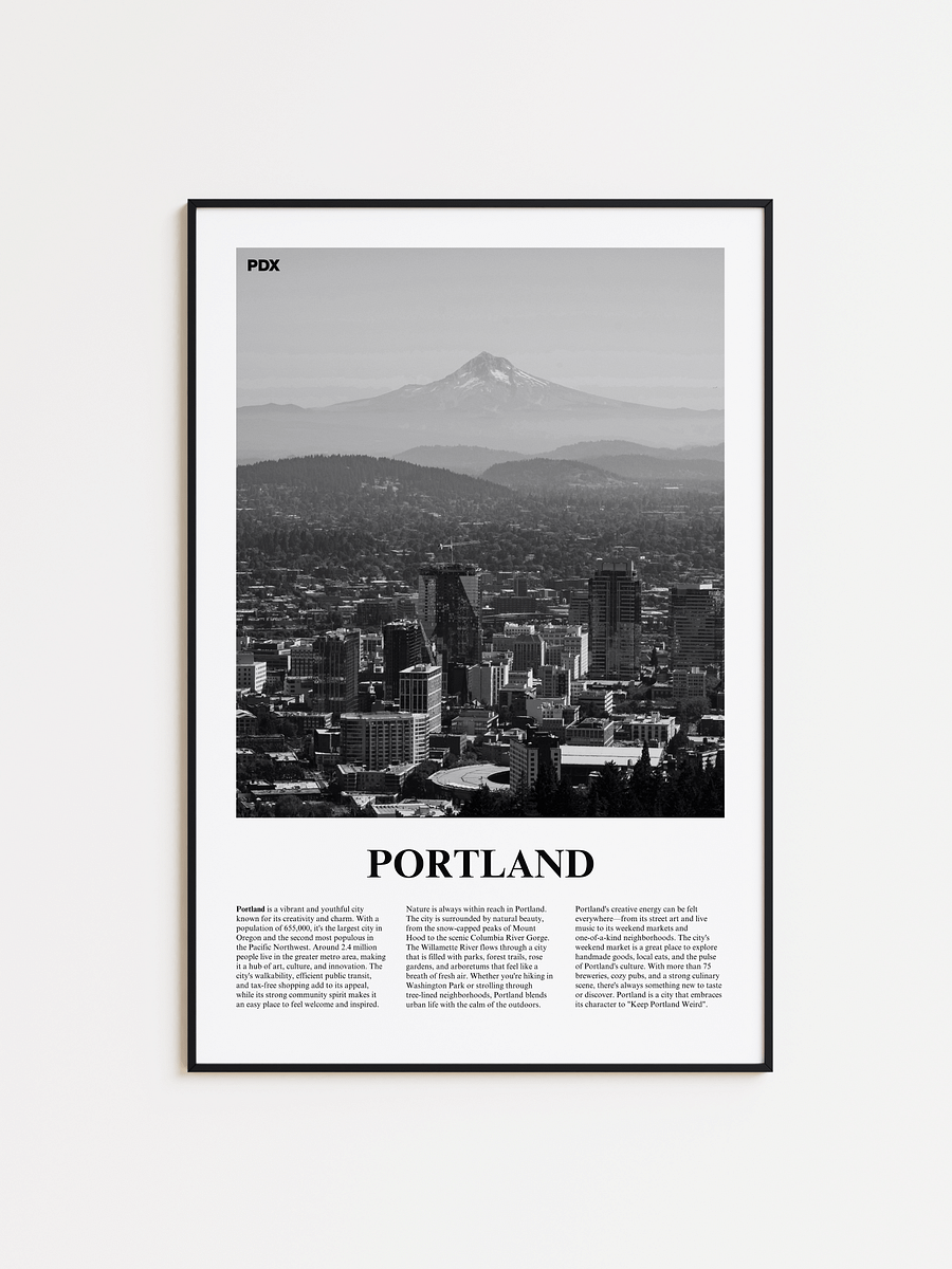 Portland 02 Newspaper Poster product image (1)