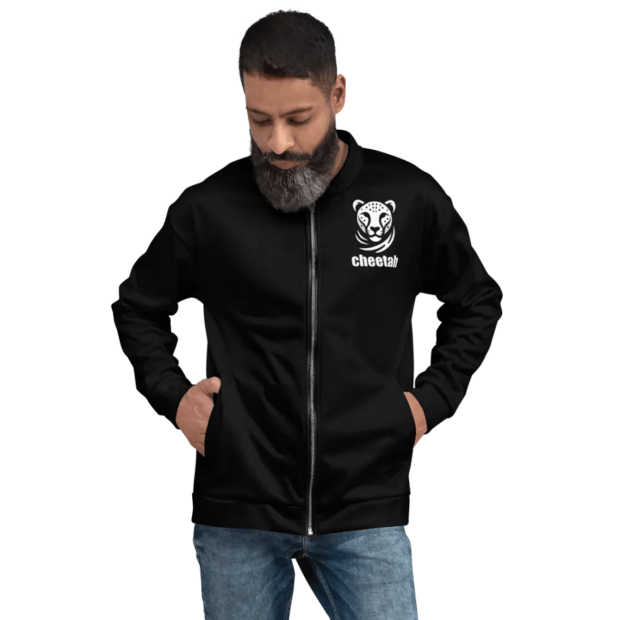 cheetah jacket black product image (8)