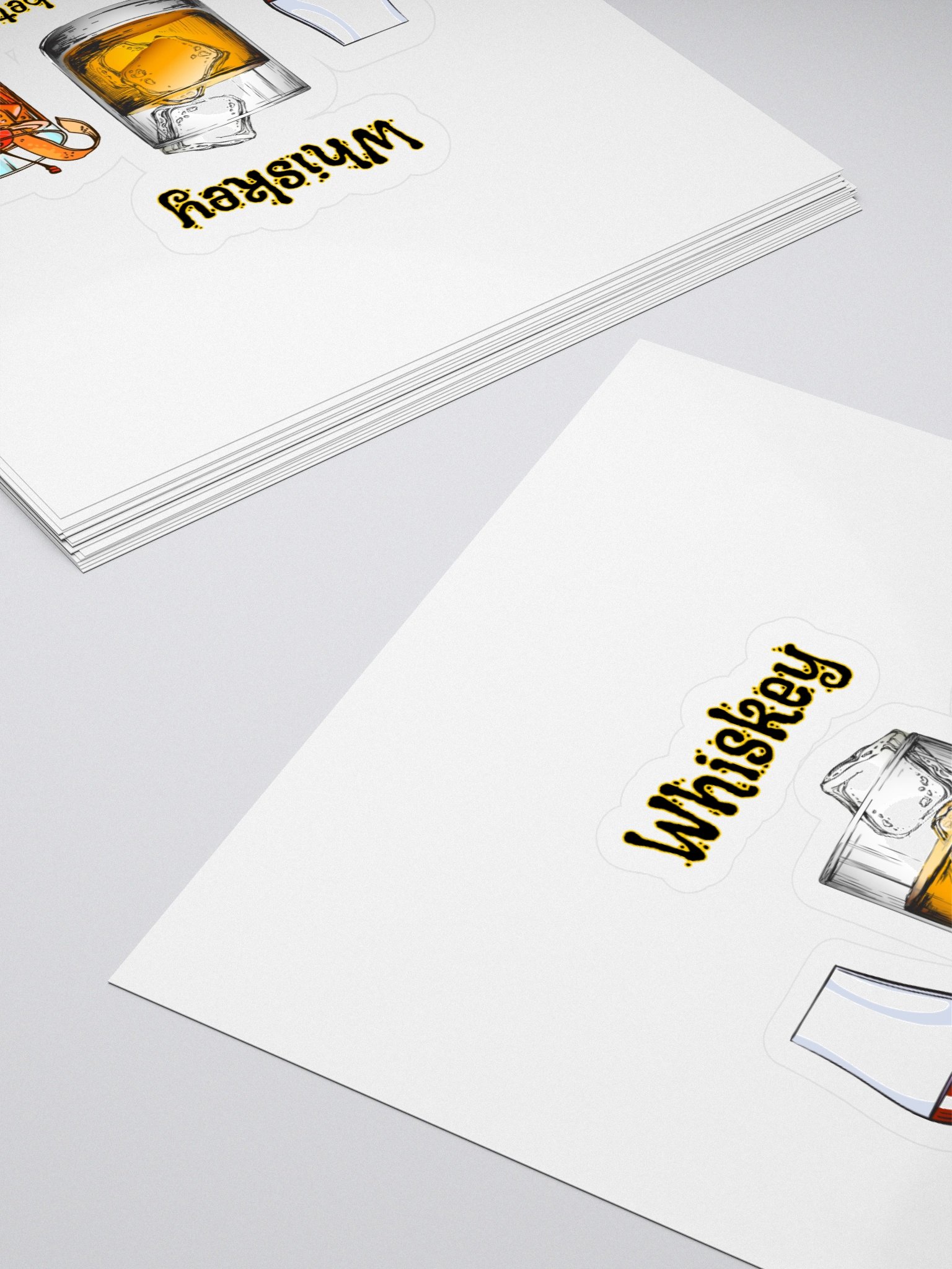 Whiskey makes it better sticker product image (4)
