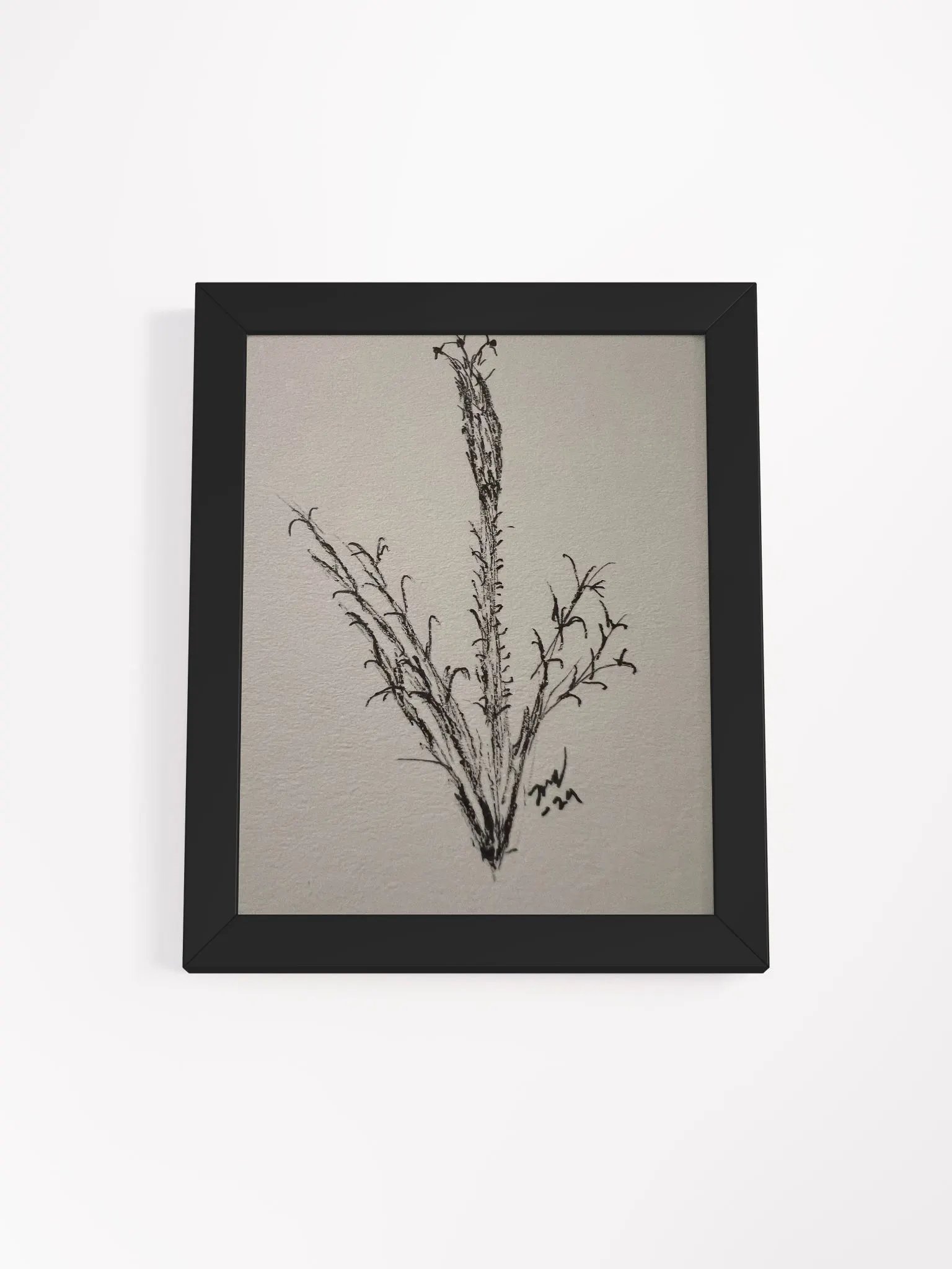 Botanical Zen Series 1 Matte Wood Frame Poster product image (36)