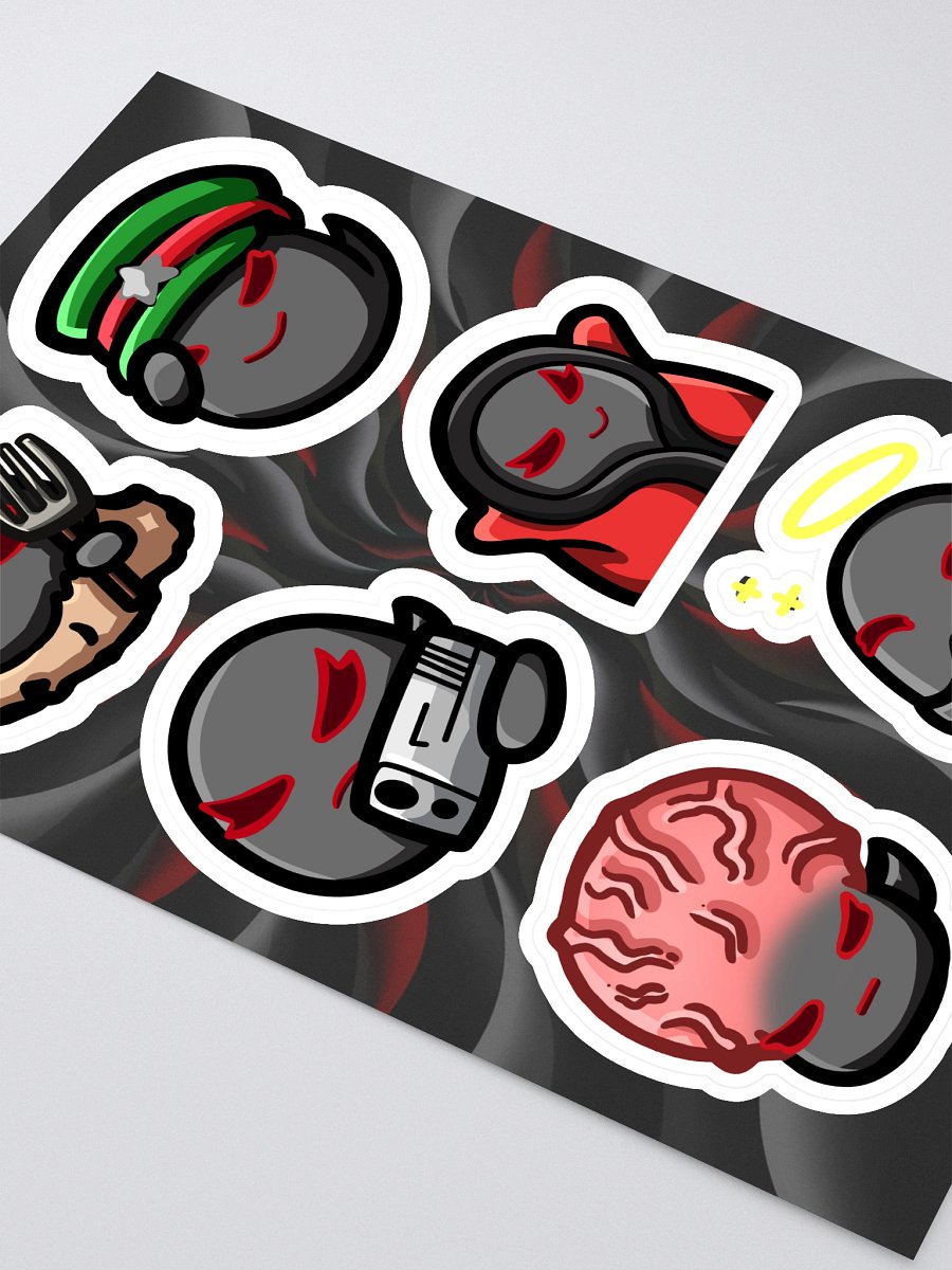Emote Sticker Sheet 2 product image (4)