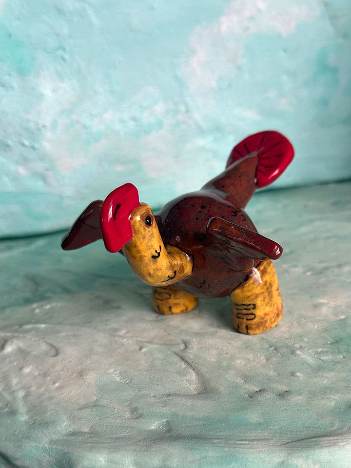 Turkey Oviraptor Ceramic Spill product image (1)