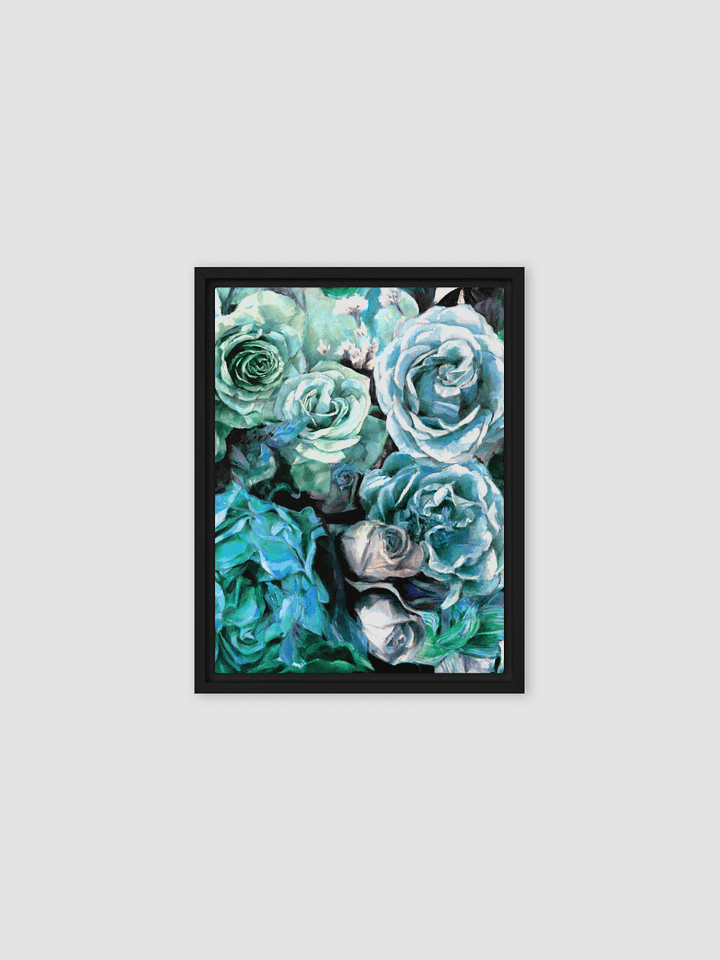 BWTW in Blue Framed Canvas product image (1)