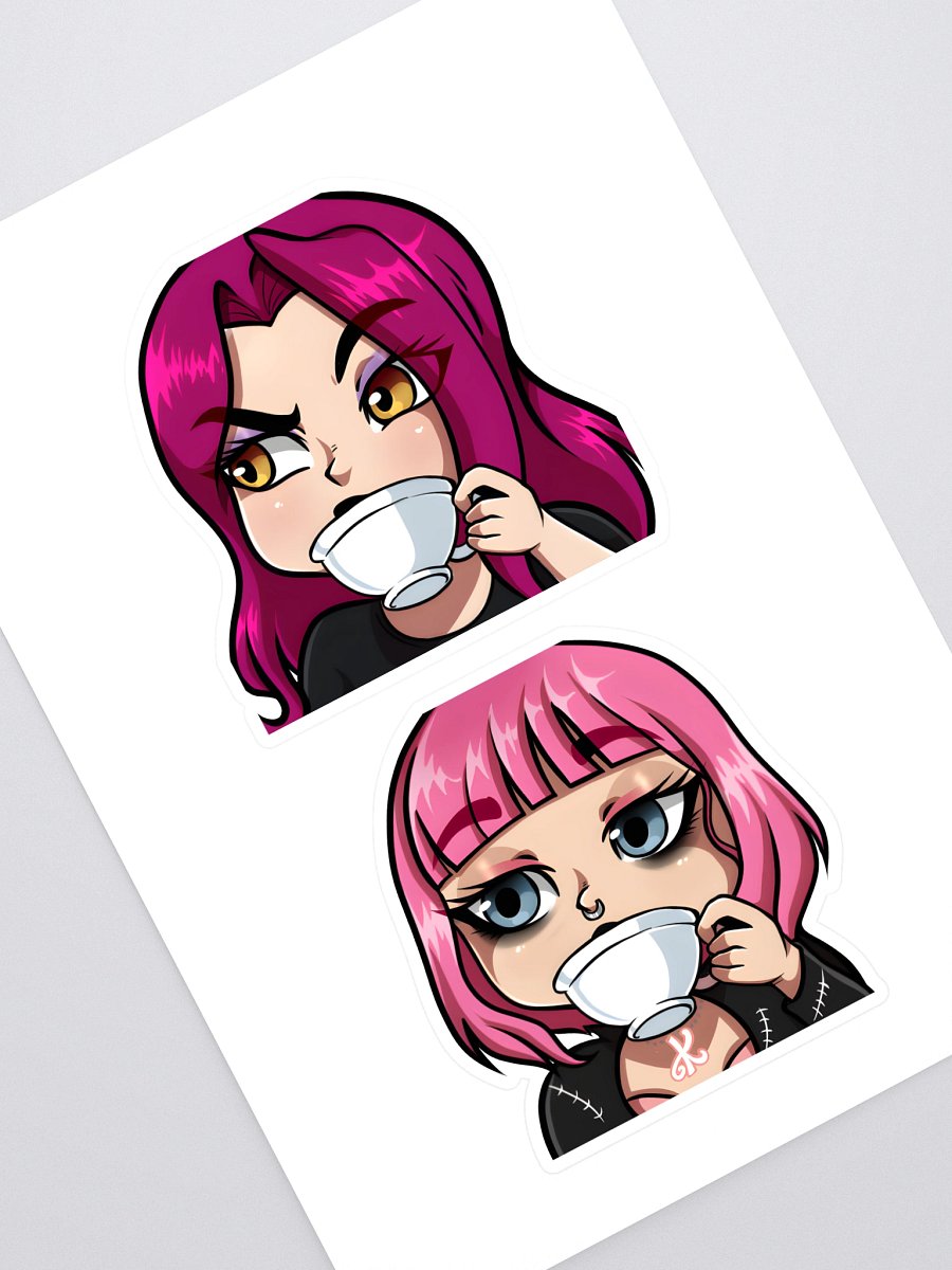 Tab & Kat Sippin Sticker Set product image (1)
