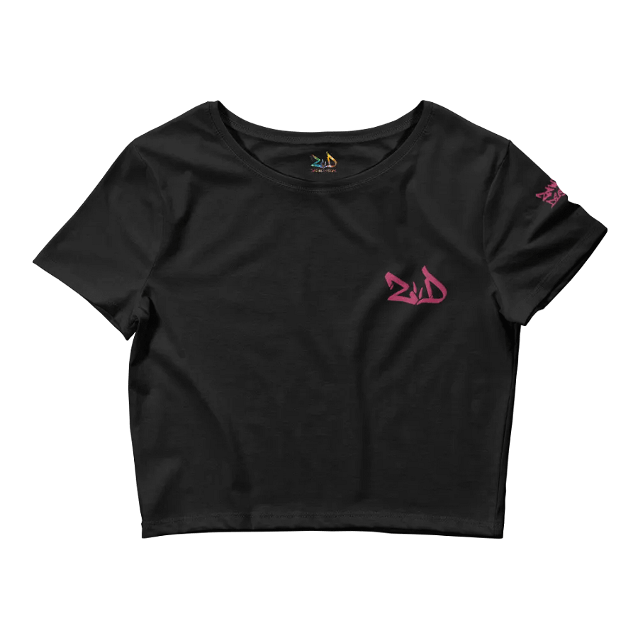 Rogue Red Graffiti Women's Crop Tee product image (7)