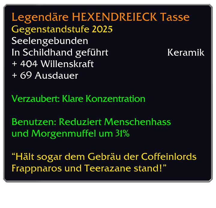 HEXENDREIECK Tooltip Tasse product image (2)