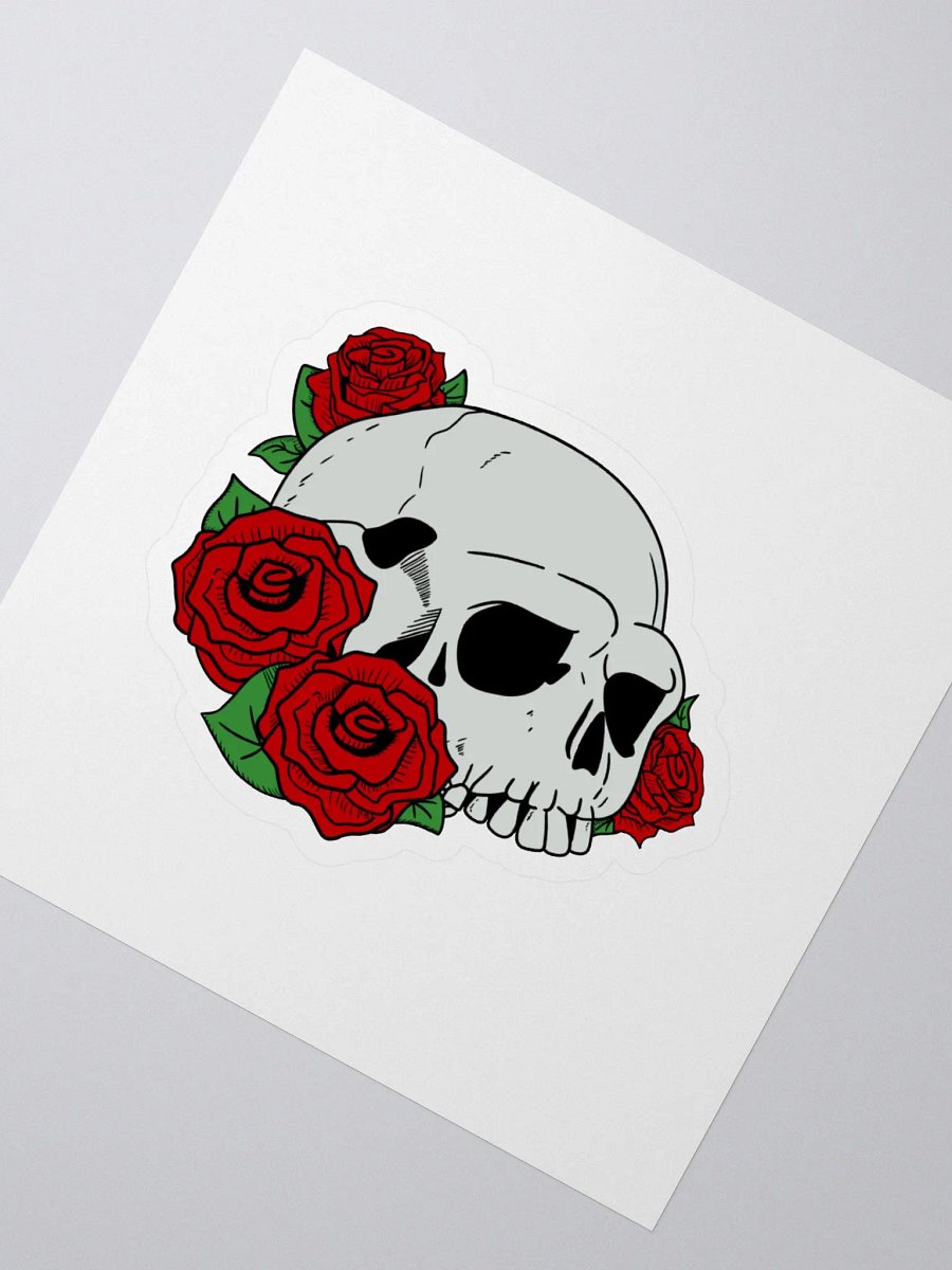 Skull & Roses Vinyl Stickers product image (2)