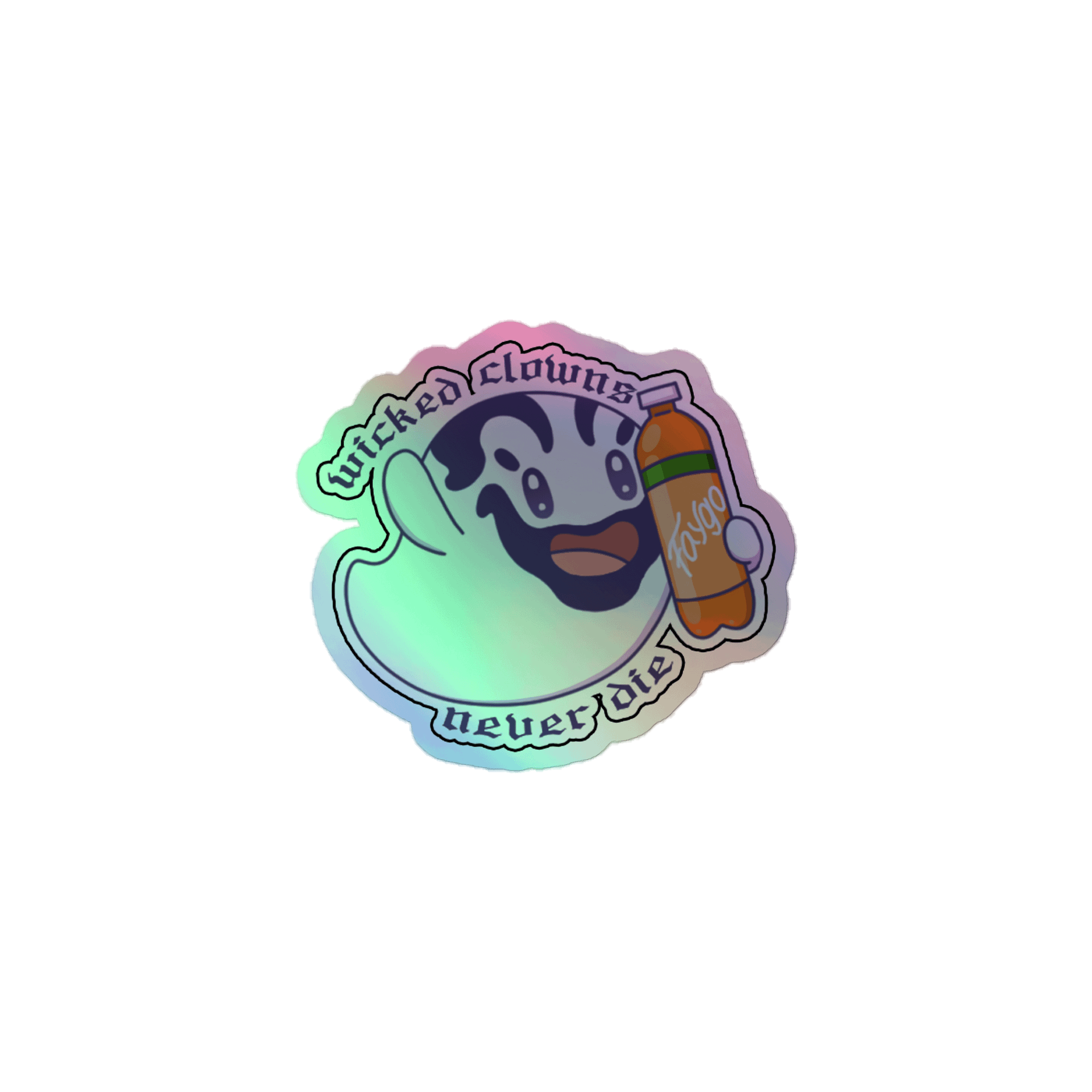 Juggalo Franklin the Ghost Sticker product image (1)