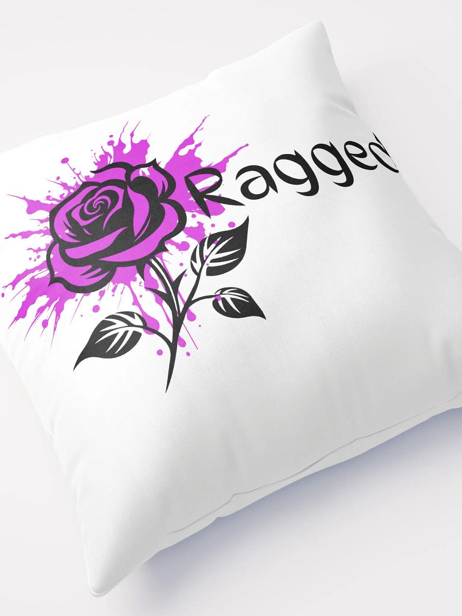 Ragged Rose Blue Pillow product image (4)