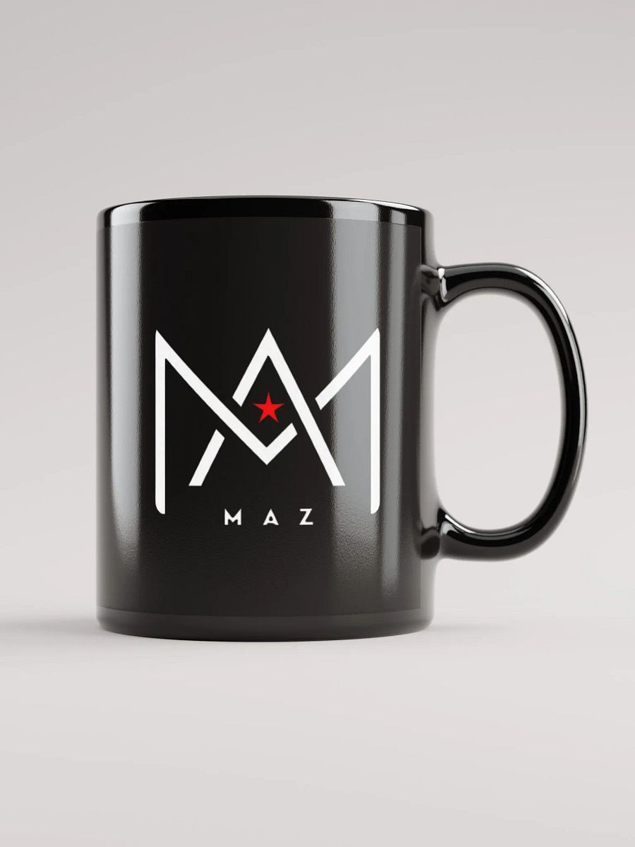 Maz Black Glossy Mug product image (1)