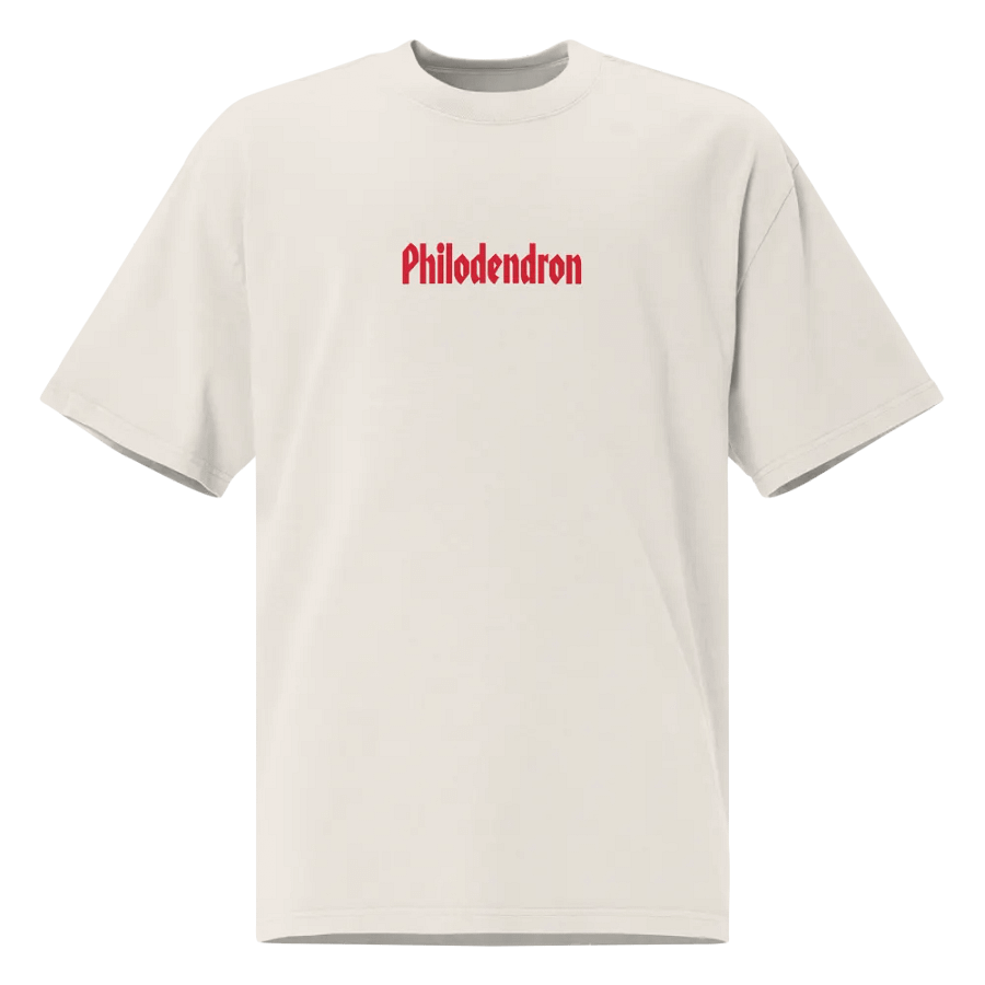 ⚡️ PHILODENDRON WORLD TOUR ⚡️ oversized tee product image (6)