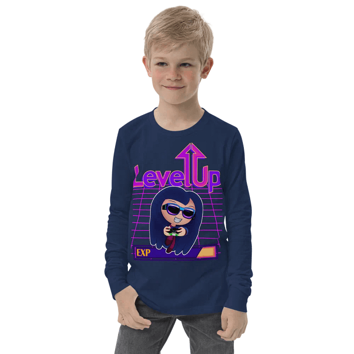 Youth Level Up Long Sleeve Top product image (2)