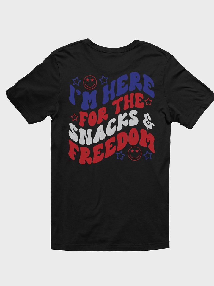 Patriotic Snacks & Freedom T-Shirt product image (2)