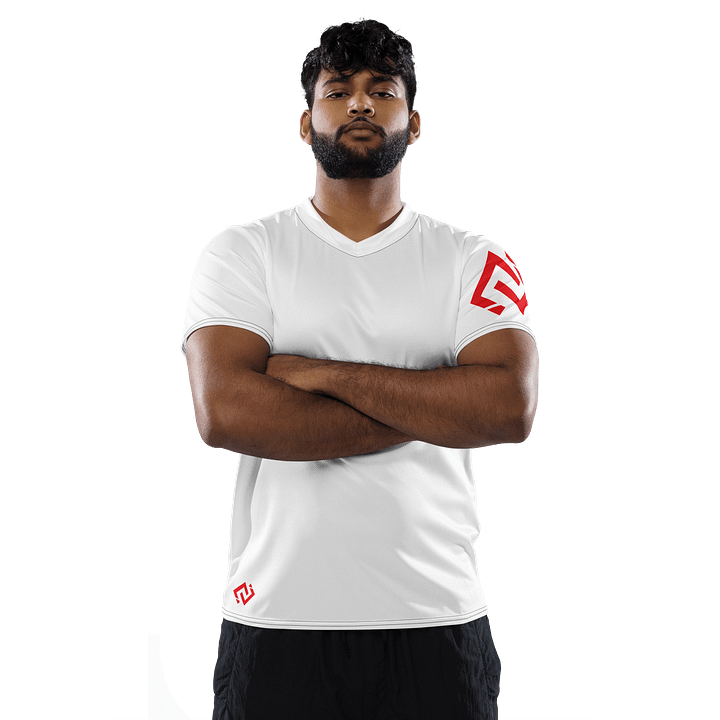 Chainber White Sports Shirt product image (2)