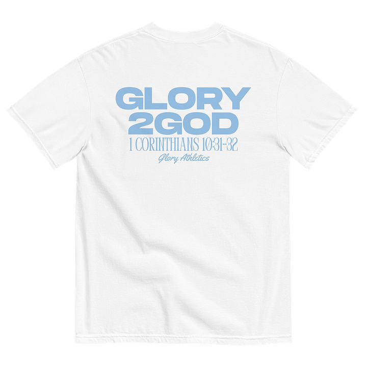 GLORY2GOD TEE - CAROLINA BLUE product image (1)