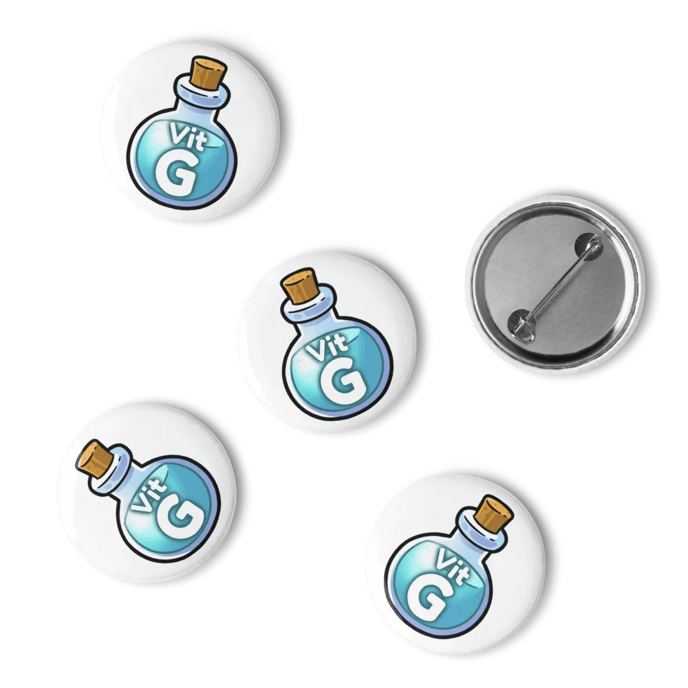 Vitamin G Pin Button Set product image (1)