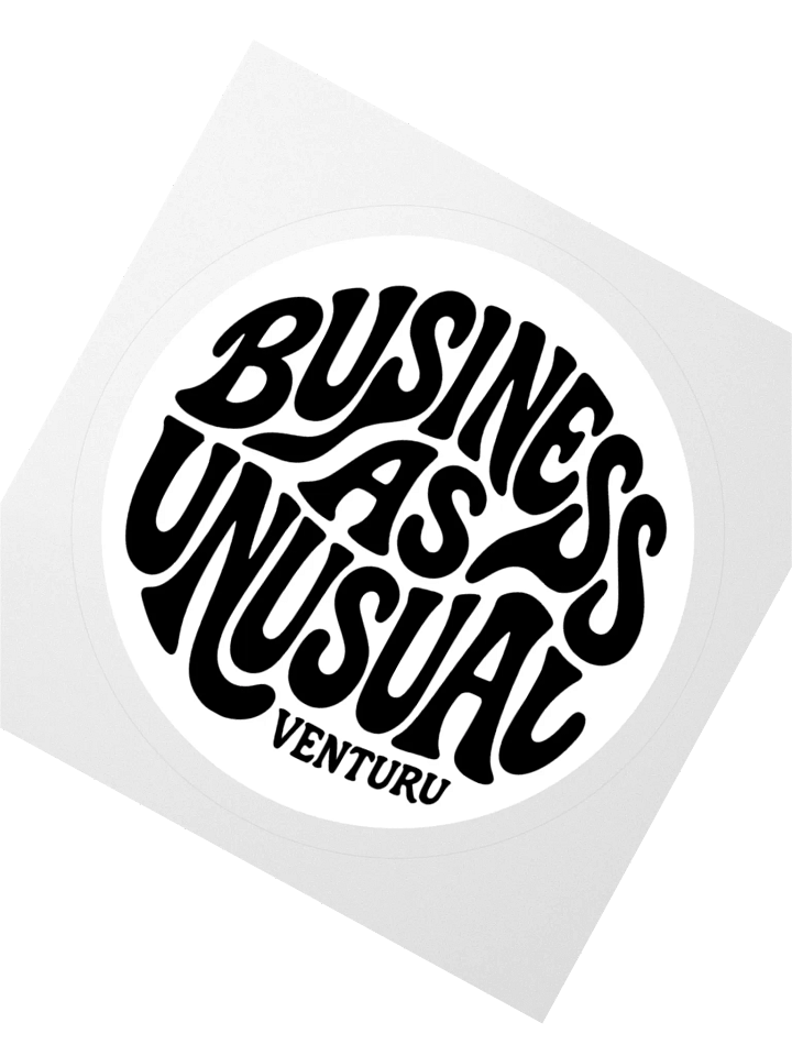 Business as Unusual Sticker product image (6)