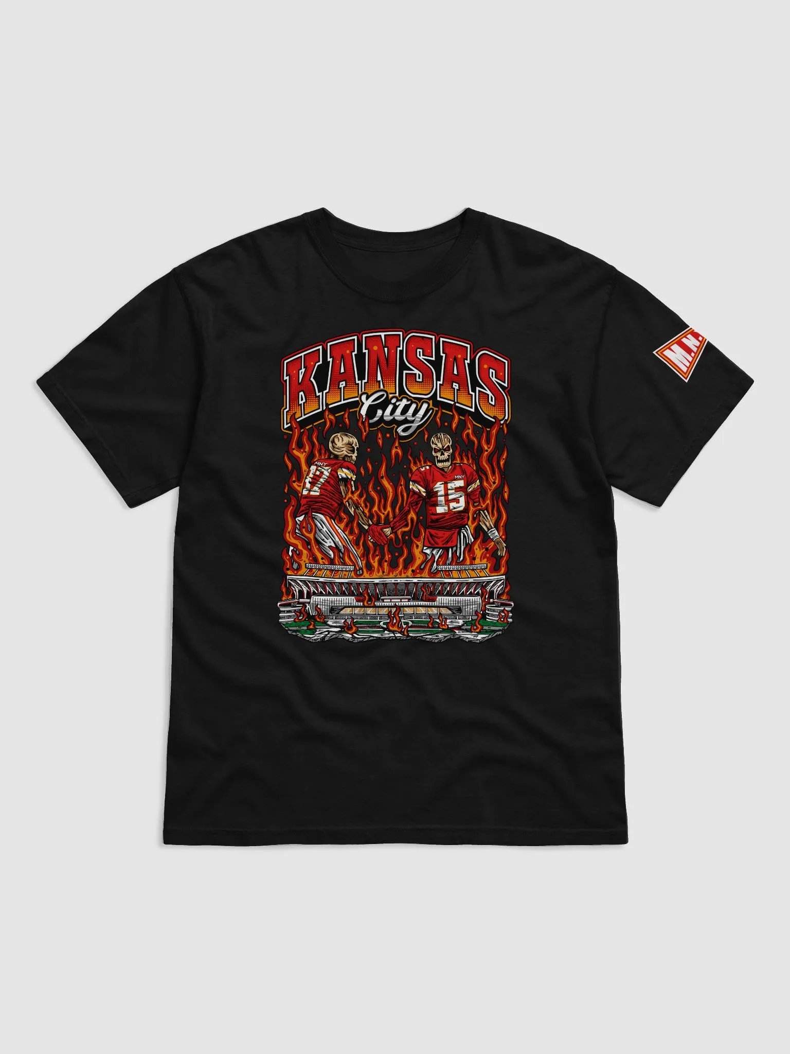 Kansas City Football Inferno Tee product image (2)