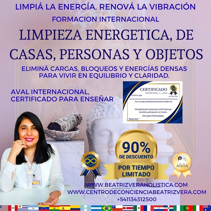 Limpieza energética de casas, personas y objetos (clases diferidas digitales) product image (1)