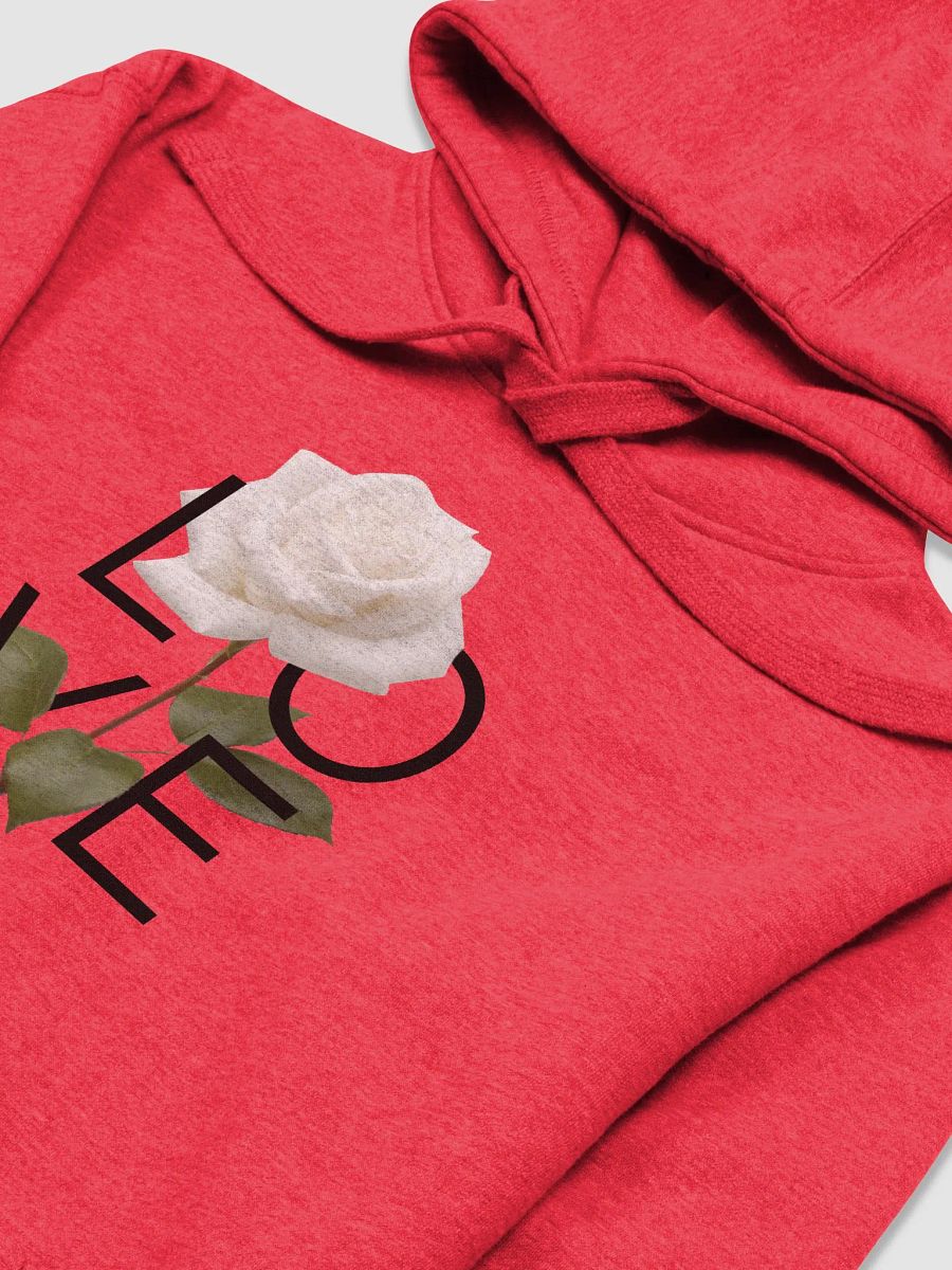 'Love' White Rose Hoodie product image (5)