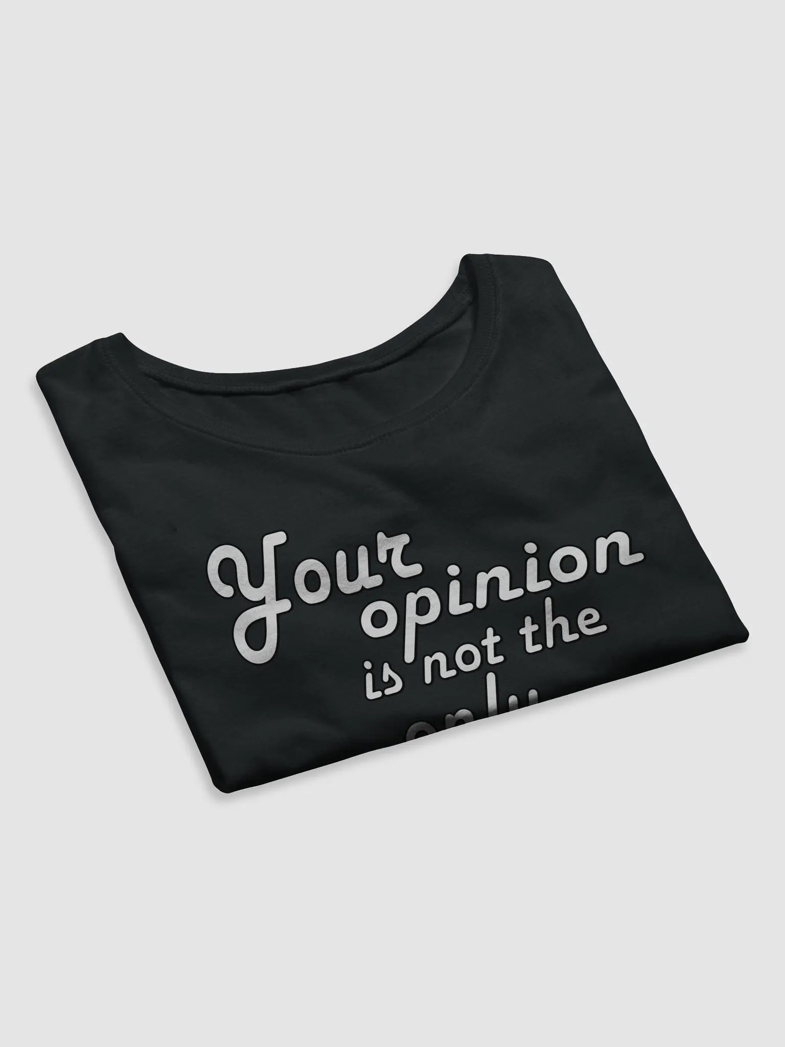 Your Opinion... Bella+Canvas Women's Crop Tee product image (4)