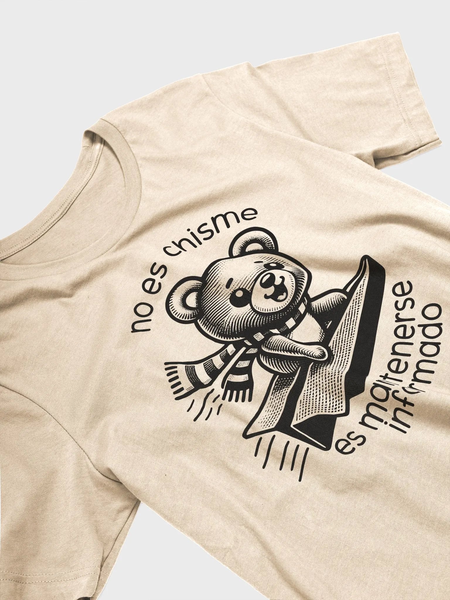 No Es Chisme, Es Mantenerse Informado Camiseta Unisex product image (3)
