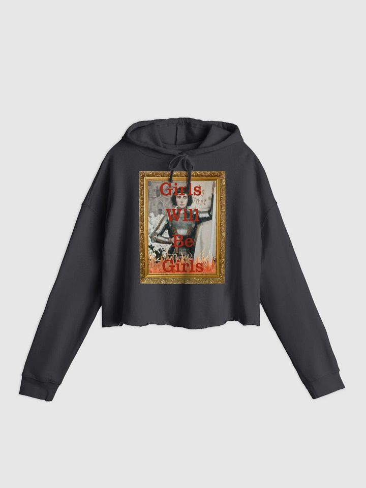 Girls Will Be Girls Framed Cropped Hoodie product image (1)
