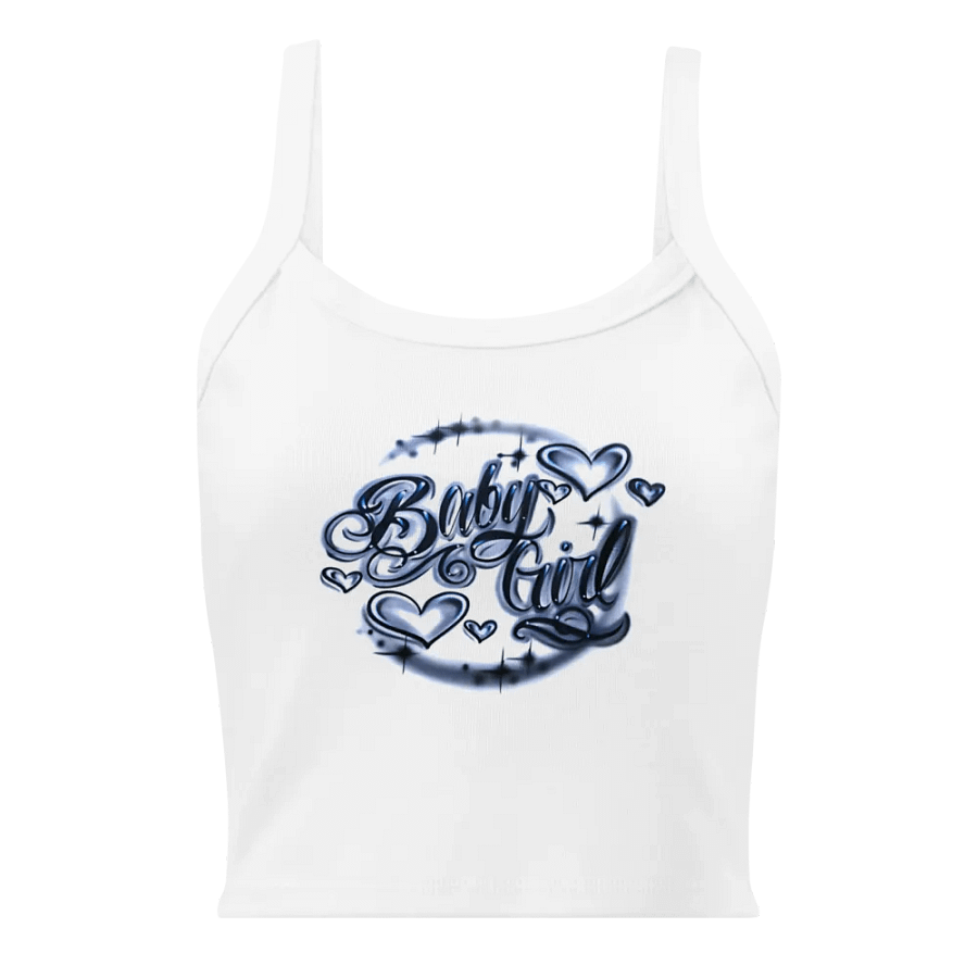 Baby Girl Airbrush Cami – Y2K Hoochie Nostalgia & Streetwear Vibes product image (3)