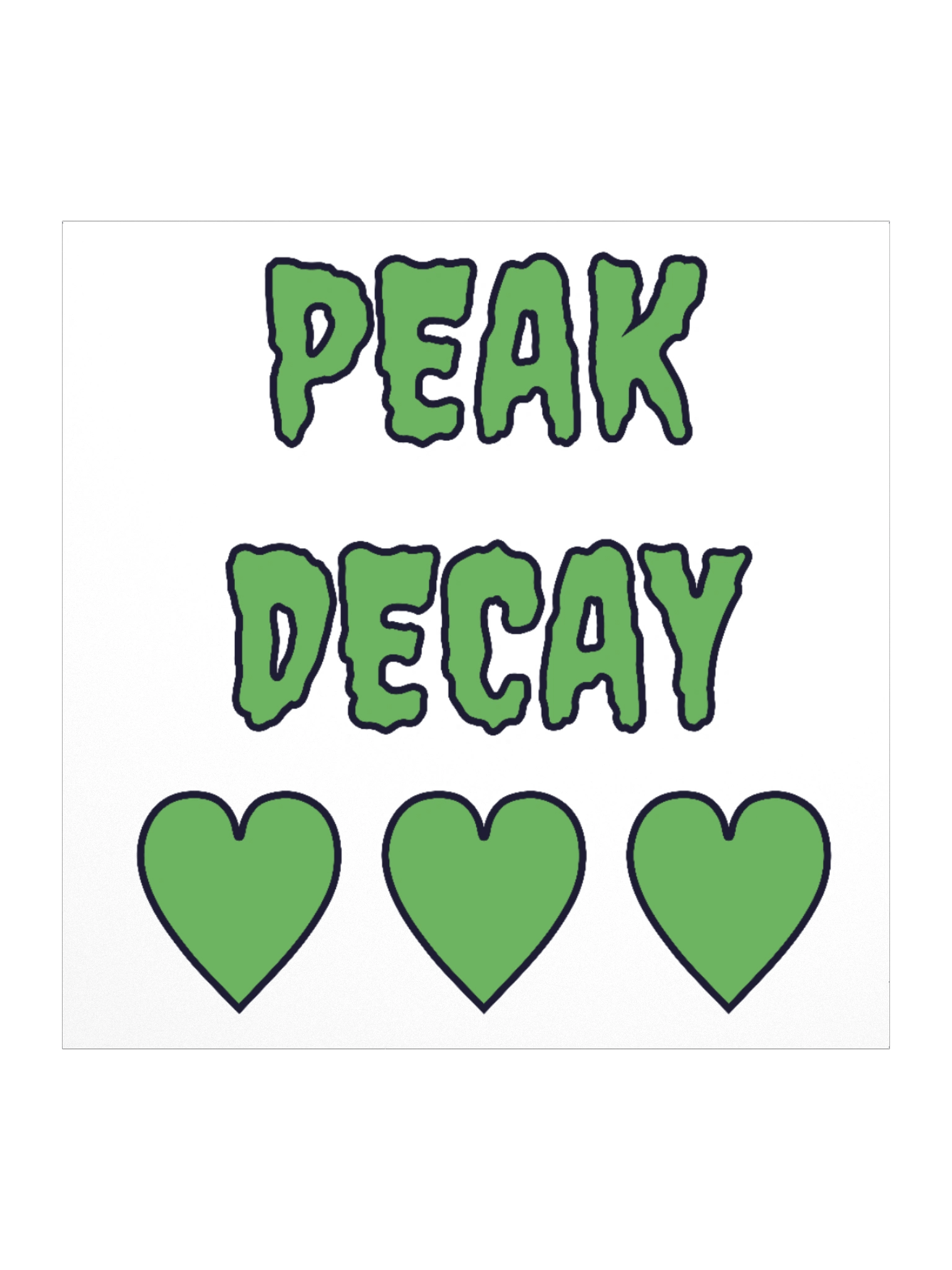 Peak Decay stickers product image (1)