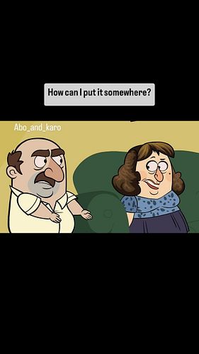 I’ve shared clips of this Cartoon where Harut is looking for his computer and accusing his wife Sophik of putting it away, bu...