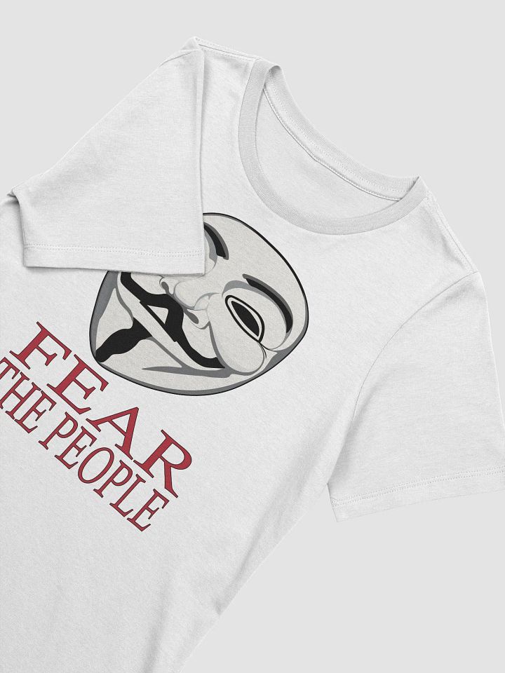 Fear The People - 02 - Red - Bella+Canvas Women's Supersoft Relaxed-fit T-Shirt product image (2)