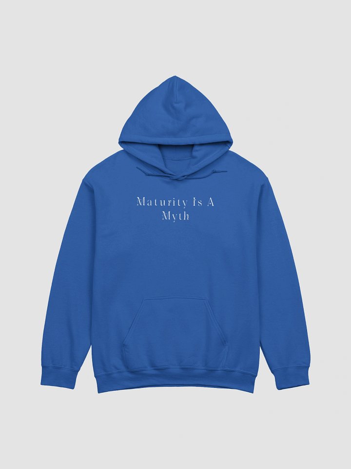 Maturity Is A Myth Royal Cursed Hoodie product image (1)
